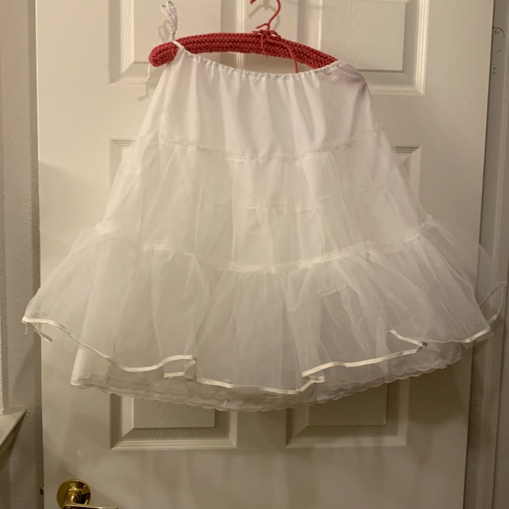 Elegant White Chemise Slip